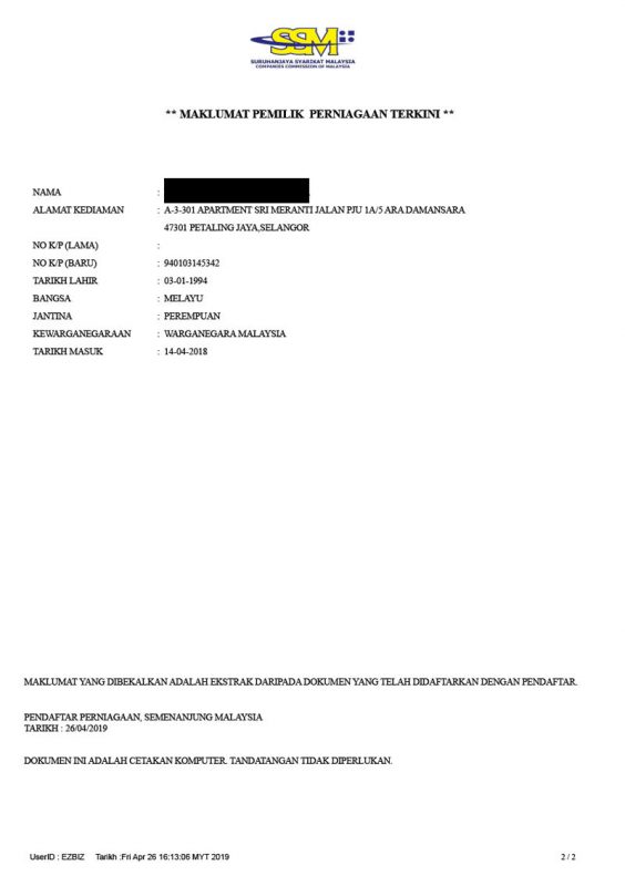 Renew CIDB online